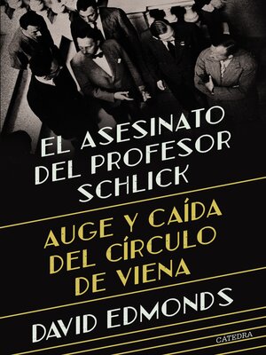 cover image of El asesinato del profesor Schlick